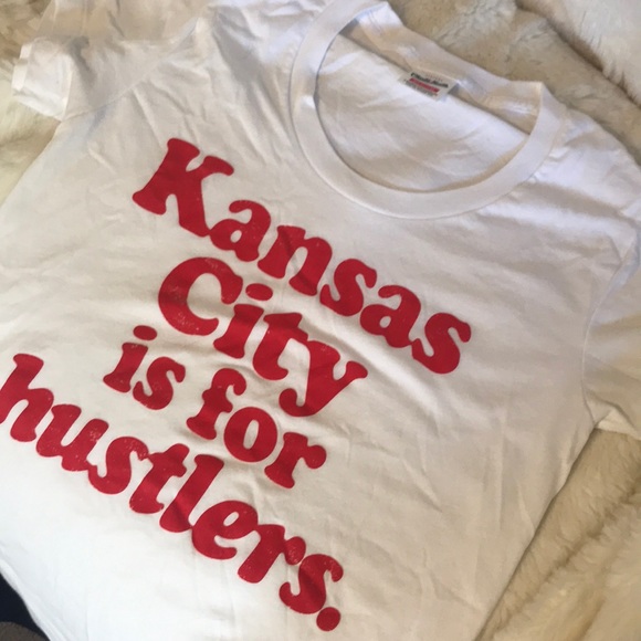 kansas city is for hustlers t shirt